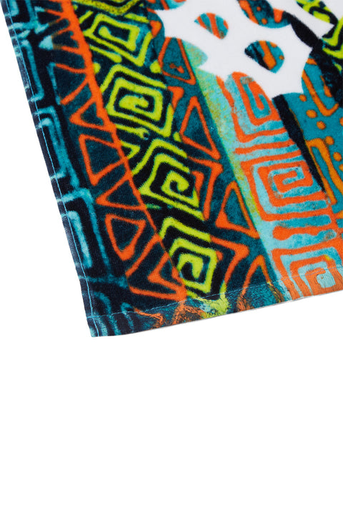 Billabong Waves Towel - Aqua - Closeup