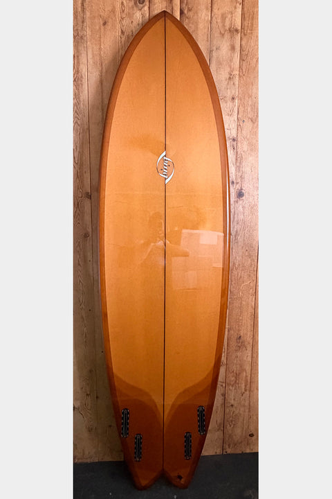 Bing Long Fish 6'10" Surfboard - Bottom