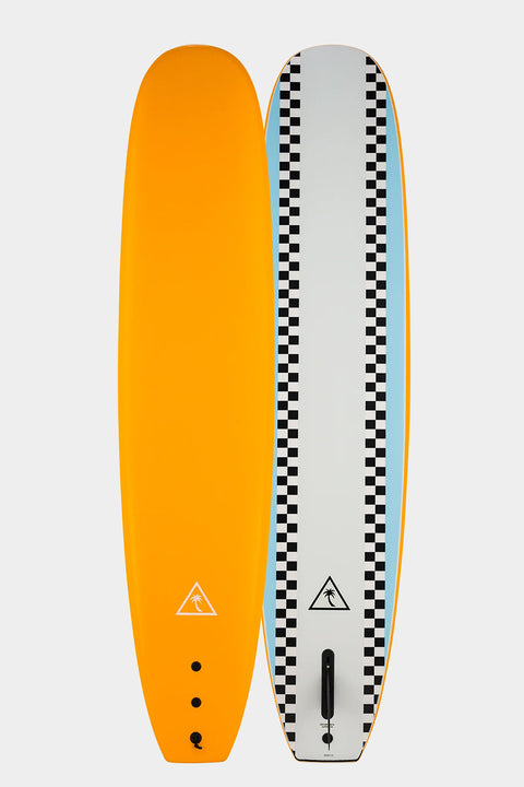 Catch Surf Heritage 8'6" Single Fin Noserider - Pilsner / Grey / Blue