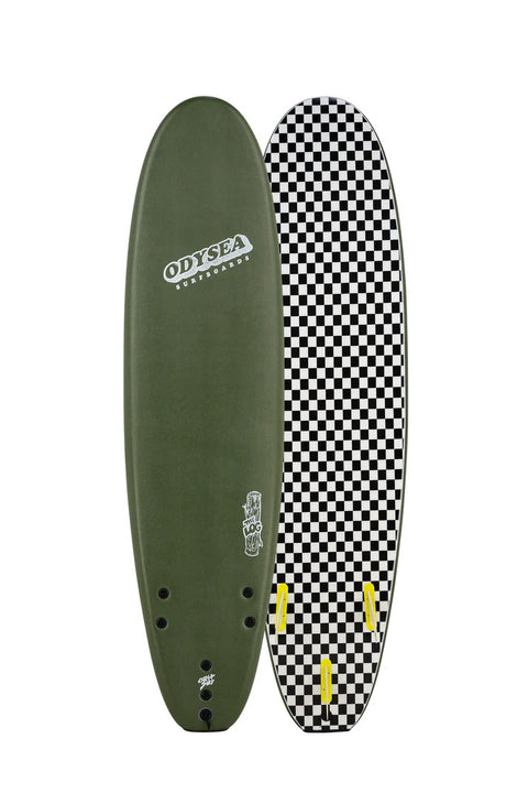 Catch Surf Odysea Log 7'0" - Military Green- Top and bottom shown