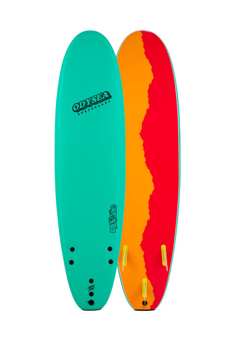 Catch Surf Odysea Log 7'0" - Turquoise- Top and bottom shown