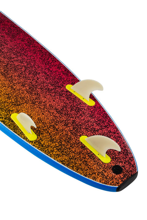 Catch Surf Odysea Log 8'0" - Blue- Close up of fins