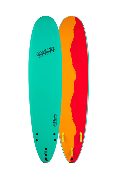 Catch Surf Odysea Log 8'0" - Turquoise- Top and bottom