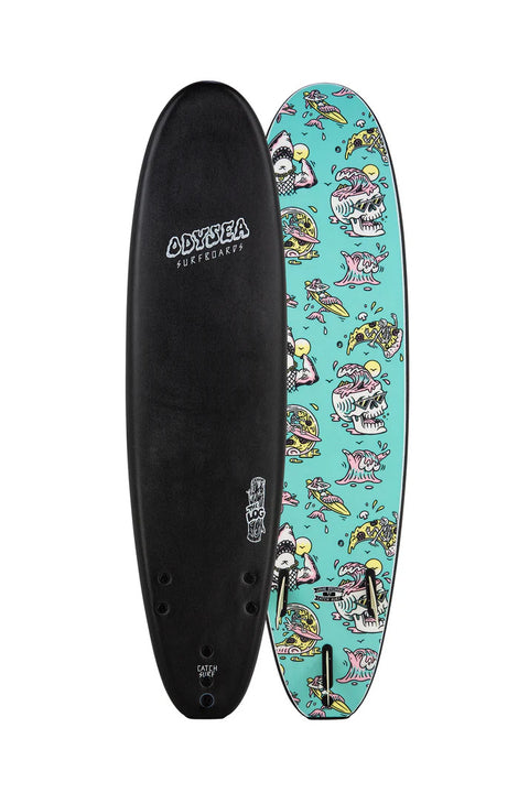Catch Surf Odysea Jamie Browne Log 7'0" - Black- Top and bottom shown