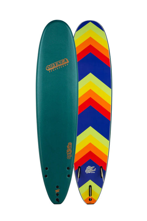 Catch Surf Odysea Johnny Redmond Log 8'0" - Mallard Green- Top and bottom