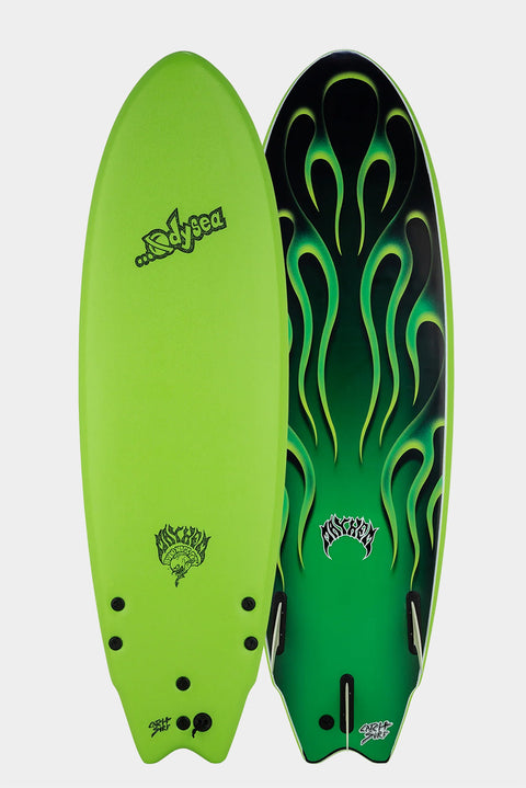Catch Surf Odysea X Lost 5'11" RNF Surfboard - Lime Green