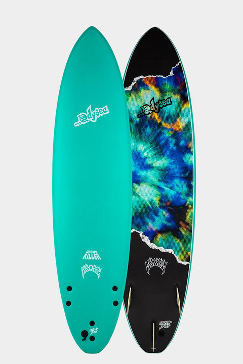 Catch Surf Odysea X Lost 7'2" Crowd Killer Surfboard - Emerald Green