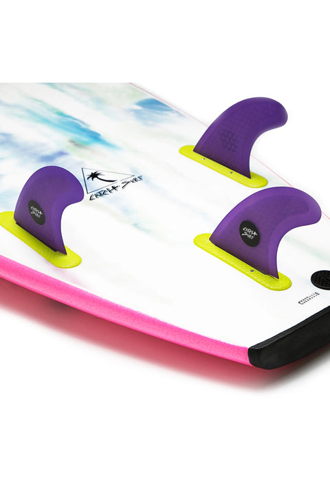 Catch Surf Ultra Hi Performance Tri Fin Set - Purple - 3