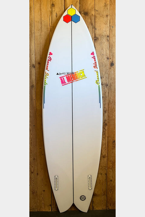 Channel Islands Fish Beard 6'0" Surfboard - Bottom