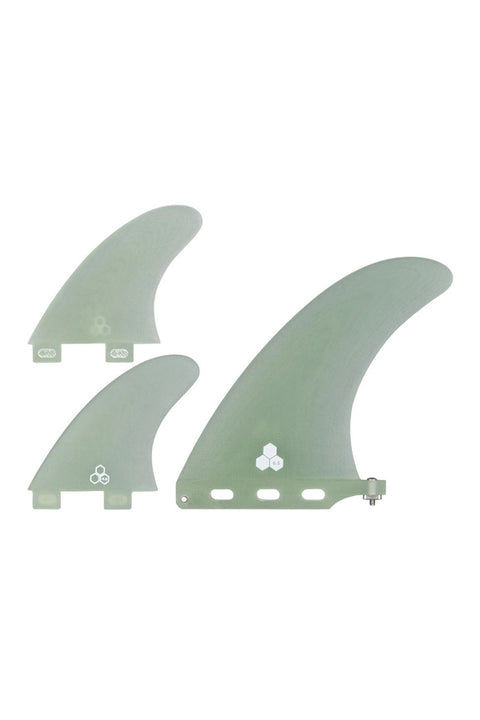 Channel Islands CI Mid 2+1 Fin Set - 4" Side Bites