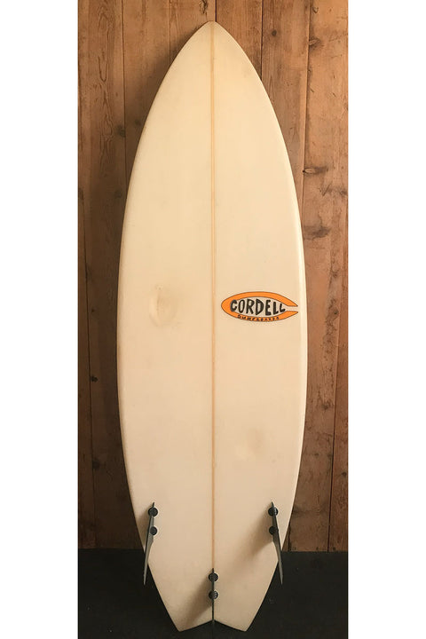 Used Cordell 5'6" Shortboard Surfboard - Bottom