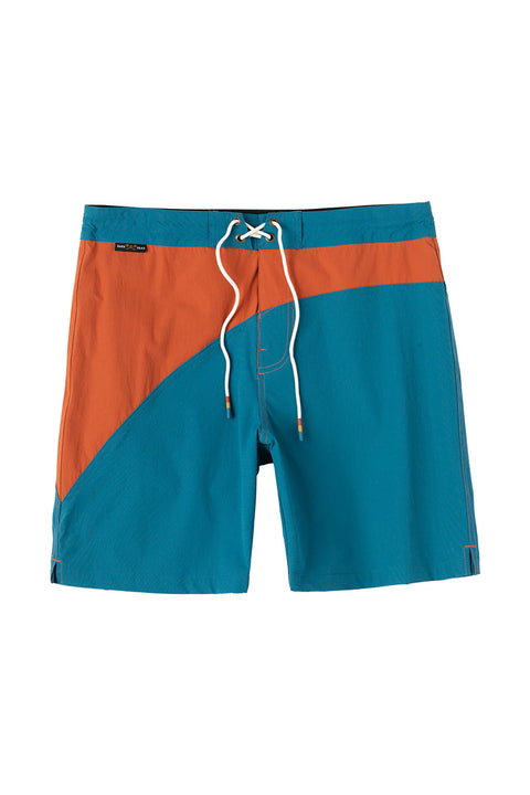 Dark Seas Aliso 18" Boardshort - Blue- Front
