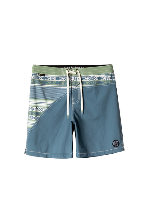 Dark Seas Aliso Boardshort - Storm / Moss- Front