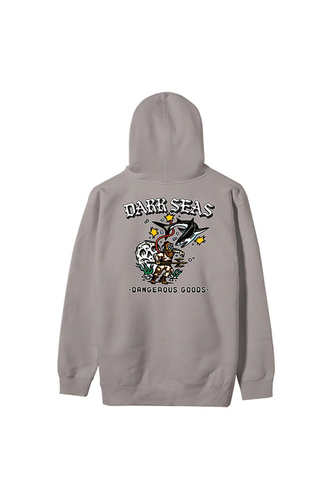 Dark Seas Aqualung Fleece - Cement- Back