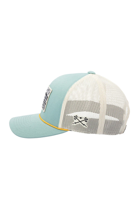 Dark Seas Arnold Hat - Blue / White- Side