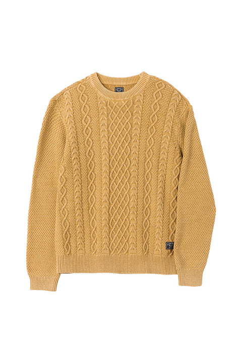 Dark Seas Big Sur Sweater - Tobacco