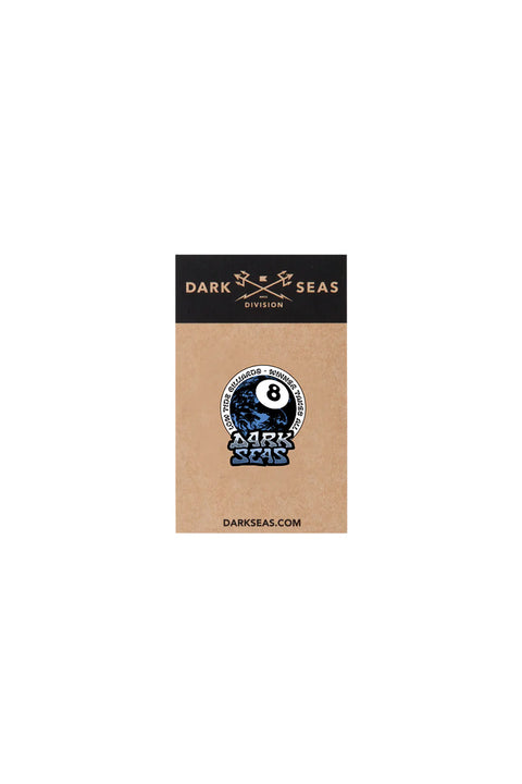 Dark Seas Billiards Pin- Front on backing