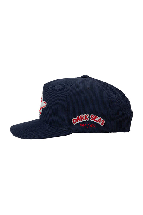 Dark Seas Booster Hat - Navy - Side