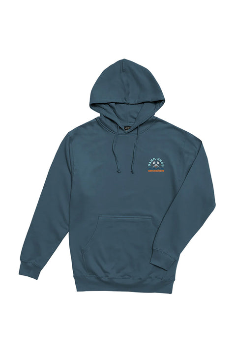 Dark Seas Circulation Pullover Fleece - Slate - Front
