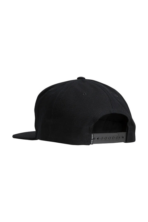 Dark Seas Cleveland Hat - Black - Back