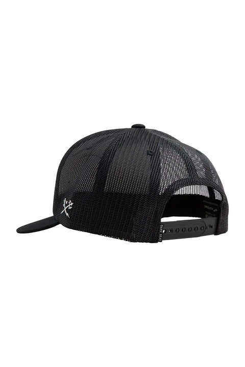 Dark Seas Clipper Hat - Black - Back
