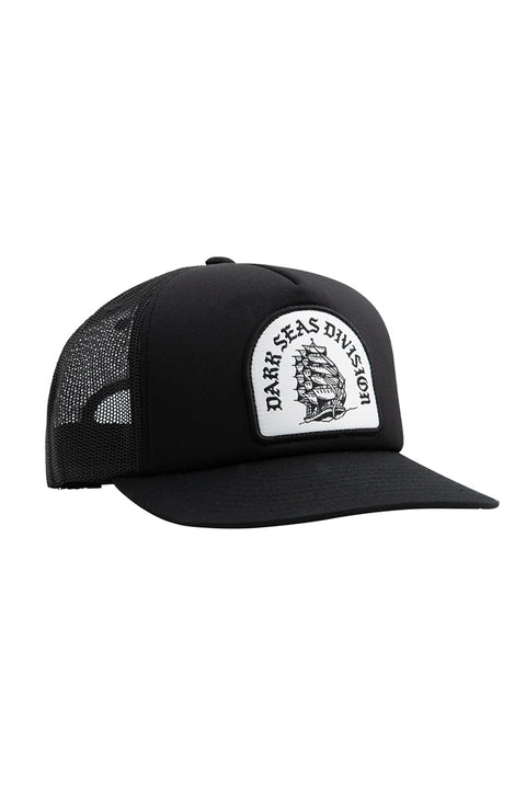 Dark Seas Clipper Hat - Black