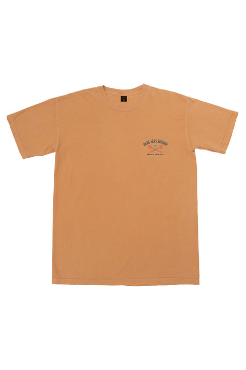 Dark Seas Commitment Pigment Tee - Gold Earth