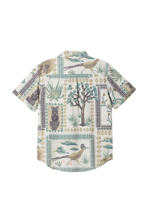 Dark Seas Cottondale SS UV Shirt - Khaki- Back