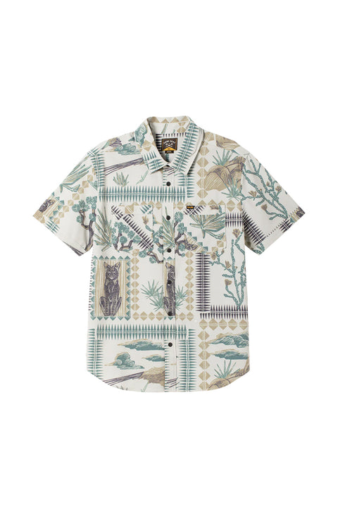 Dark Seas Cottondale SS UV Shirt - Khaki- Front