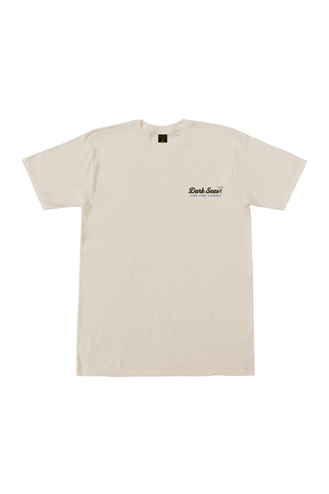 Dark Seas Deep End Premium Tee - Cream - Front