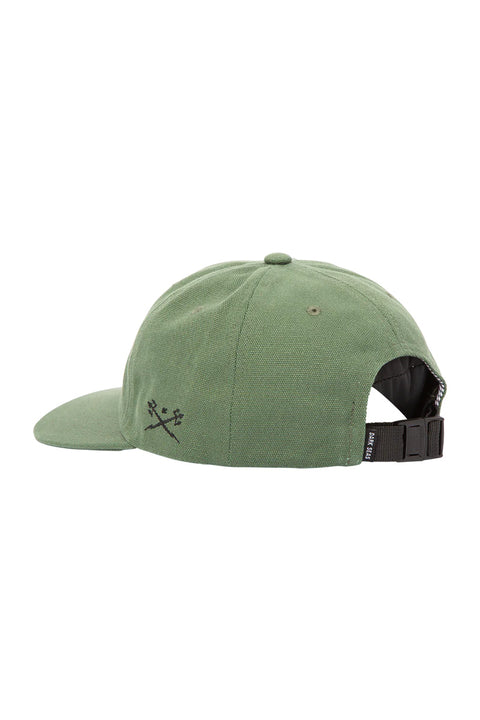 Dark Seas Everest Hat - Green- back