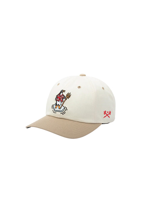 Dark Seas Floater Hat - Off White- Front and side