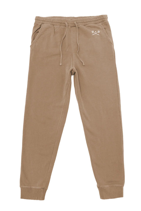 Dark Seas Go To Fleece Sweatpant - Sandstone