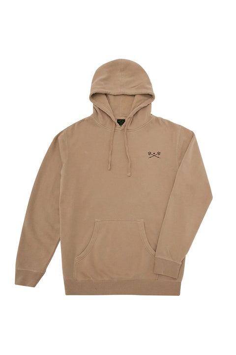 Dark Seas Go To Pullover Fleece - Sandstone