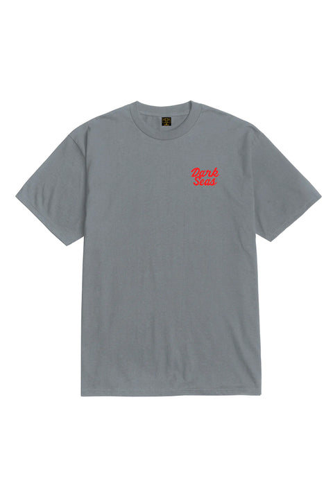 Dark Seas Hold On Tee - Light Blue - Front