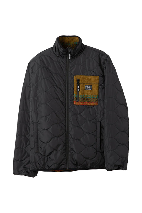 Dark Seas Los Osos Jacket - Black - Reverse