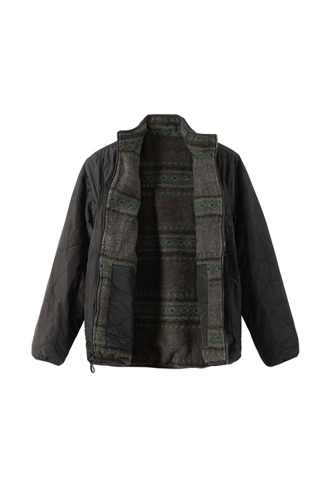 Dark Seas Los Osos Jacket - Black - Inside Unzipped