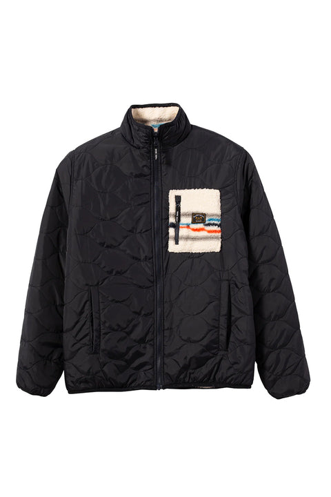 Dark Seas Los Osos Jacket - Navy- Front of black side
