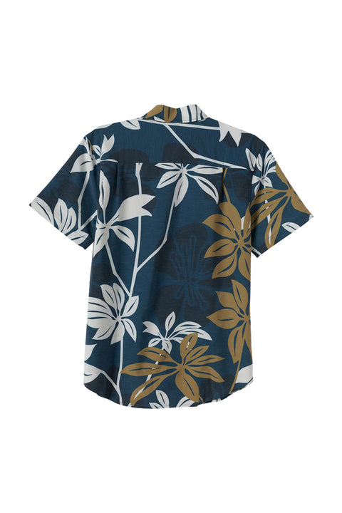 Dark Seas Madagascar UV SS Shirt - Navy- Back