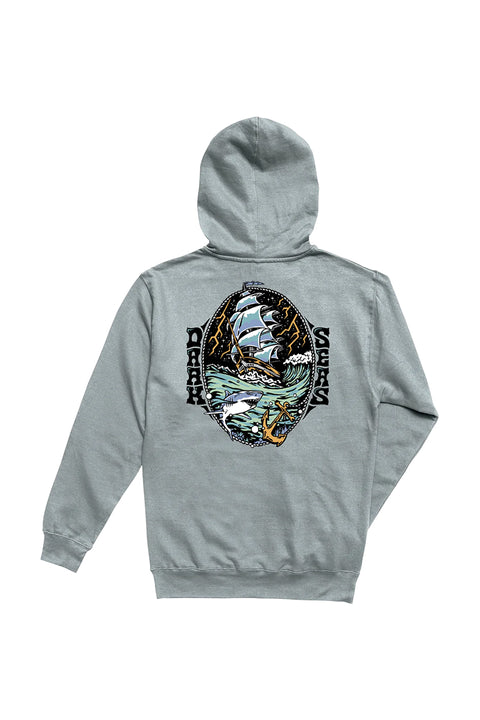 Dark Seas Odyssey Fleece - Dusty Sage - Back