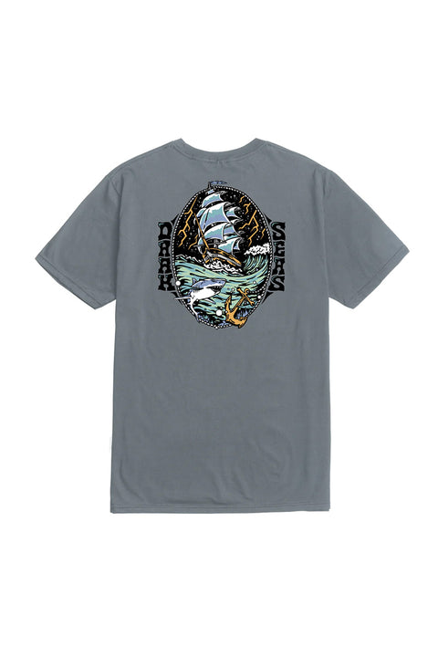 Dark Seas Odyssey Premium Tee - Light Blue - Back