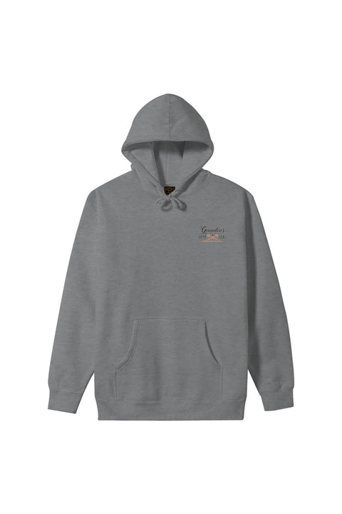 Dark Seas Portsmith Fleece - Heather Grey- Front