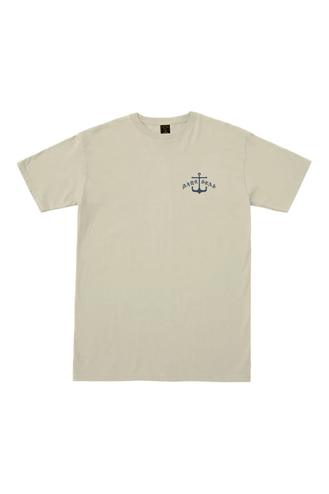 Dark Seas Pray For Surf Tee - Cream