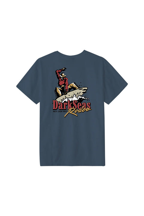 Dark Seas Rodeo Tee - Turbulence- Back