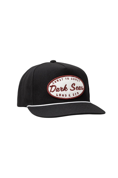 Dark Seas Royce Hat - Black-Front