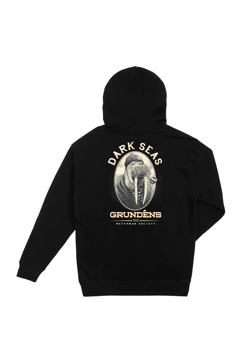 Dark Seas Seaworthy Pullover Hoodie - Black - Back