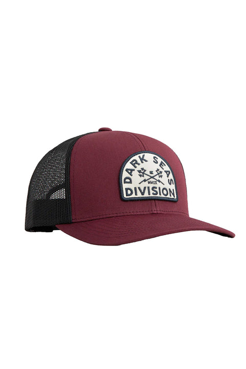 Dark Seas Solitude Hat - Maroon