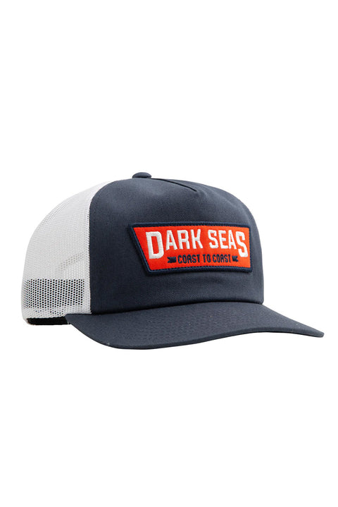Dark Seas Strike Hat - Navy / White