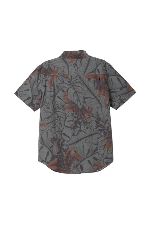 Dark Seas Webster SS UV Shirt - Charcoal- Back