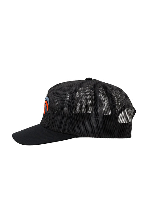 Dark Seas Wetlands Hat - Black - Side